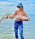 Redfish Pattern Performance Leggings - KnottyTails